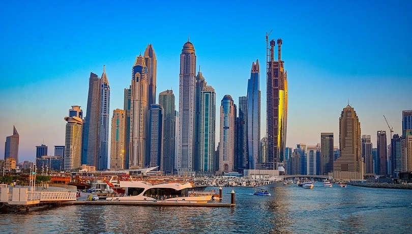 Dubai Marina. Image by Michael Zöllner from Pixabay