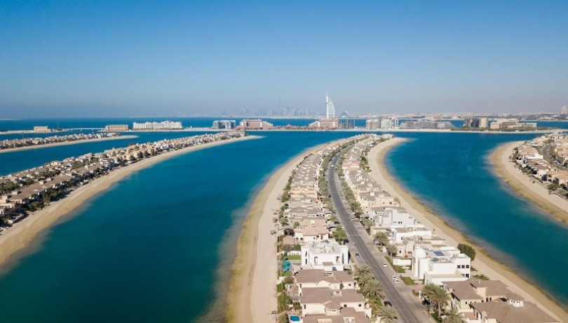 Palm Jumeirah. Photo by Abid  Bin Nazar 