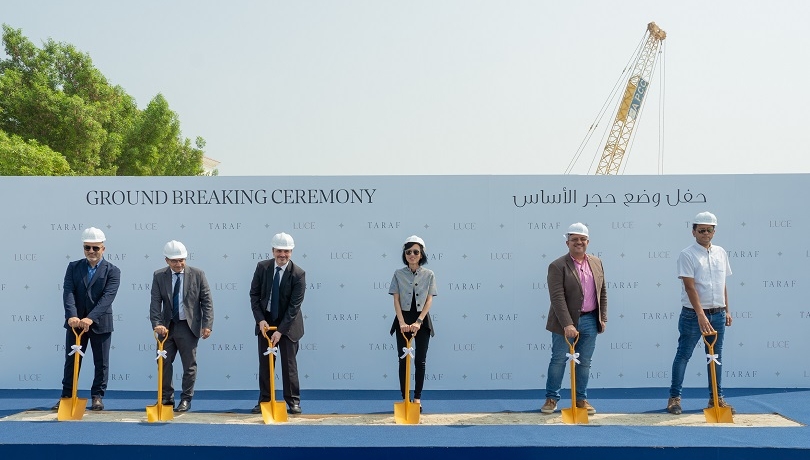 Taraf_Luce Ground breaking image