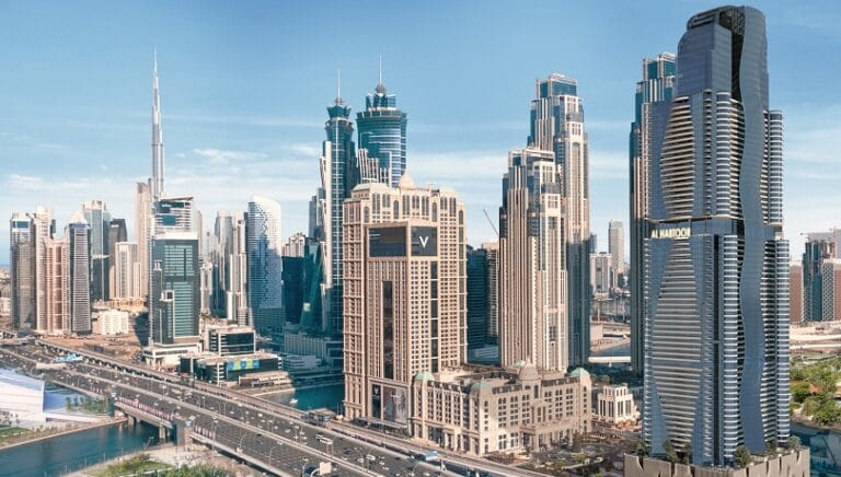 تعيين شركة انشاءات صينية لبناء مشروع برج الحبتور
