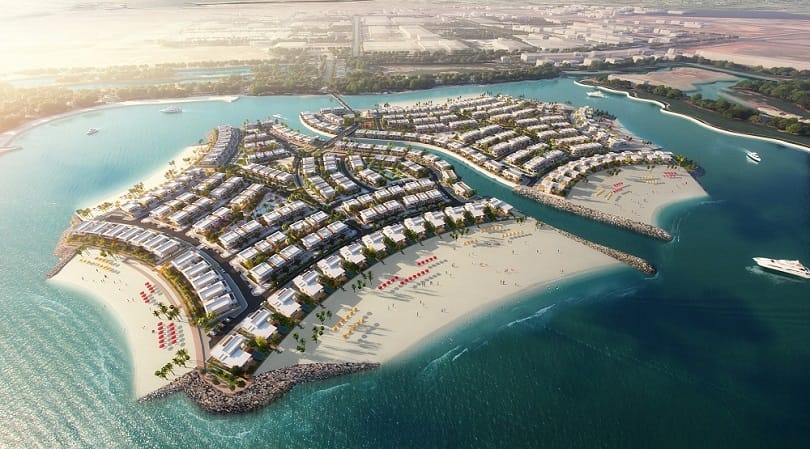 الشركة الهندسية للبناء والتعمير ستتولى بناء 502 فيلا ومنزلاً في جزيرة فالكون