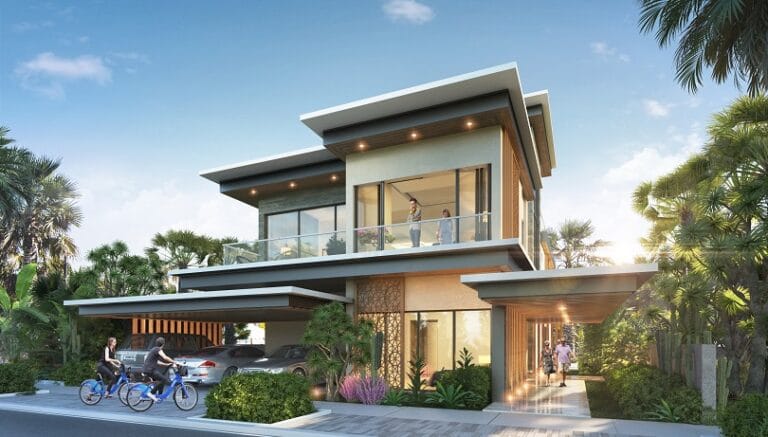 تصميم فلل مجمع بورتوفينو في داماك لاجونز