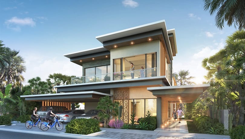 تصميم فلل مجمع بورتوفينو في داماك لاجونز