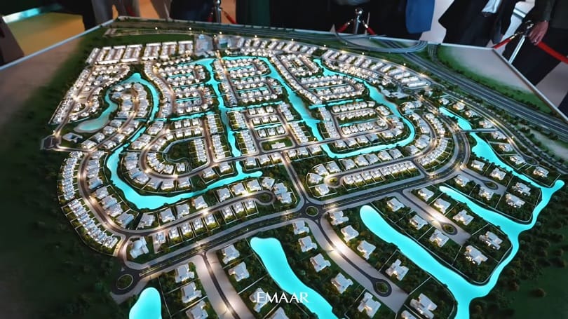 يضم مشروع الواحة - ذا اويسس من اعمار 7000 منزلاً فاخراً