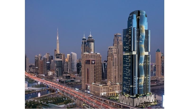 تصميم برج الحبتور