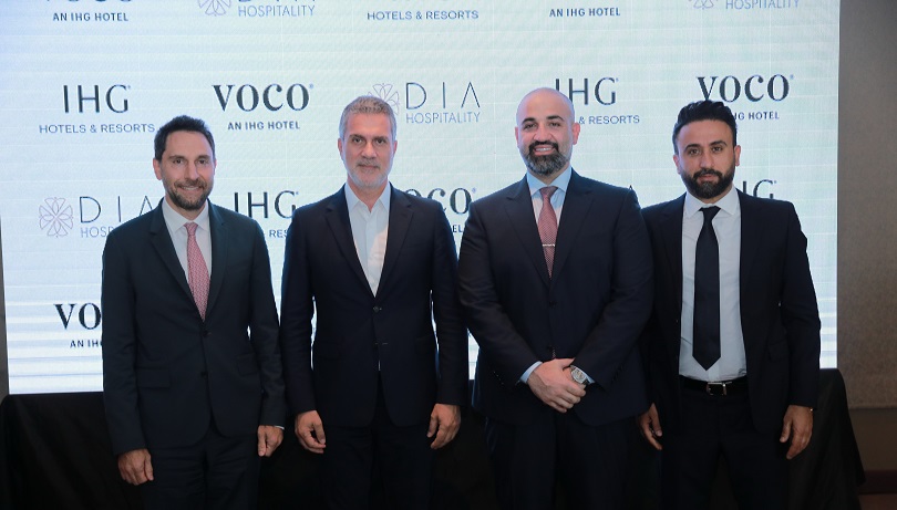 خلال توقيع الاتفاقية بين مجموعة IHG و  شركة DIA SARL