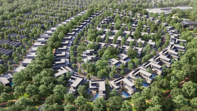 يضم حي سرو السكني في مجمع مسار بالشارقة نحو 600 منزلاً فاخراً