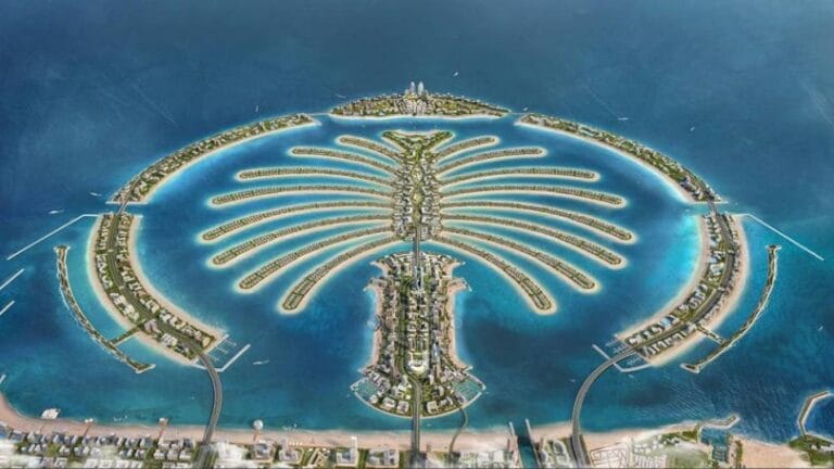 مخطط مشروع تطوير نخلة جبل علي