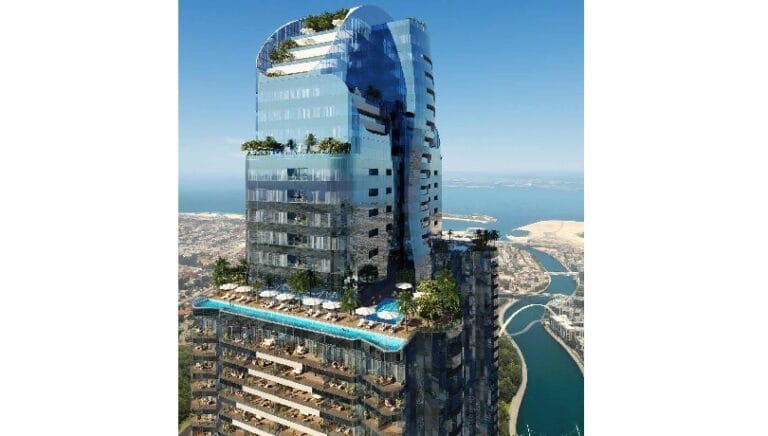 تصميم برج الحبتور