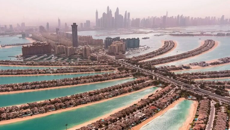 7.5%  حصة نخلة جميرا من مبيعات العقارات السكنية  في دبي خلال 2023
