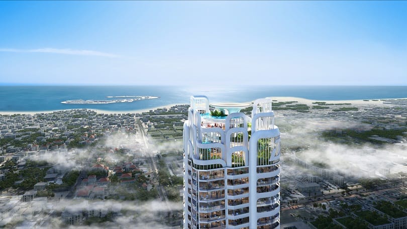 تصميم برج فولتا الجديدفي دبي من شركة داماك