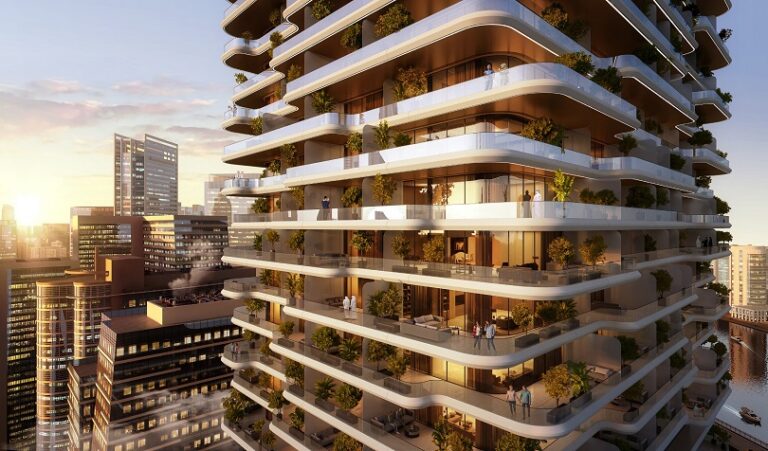 تصميم مشروع برج كيتورا بزنس باي من شركة ماج العقارية