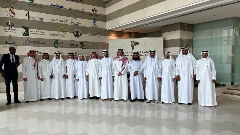 خلال زيارة وفد غرفة الشارقة لمعرض سيتي سكيب العالمي في الرياض