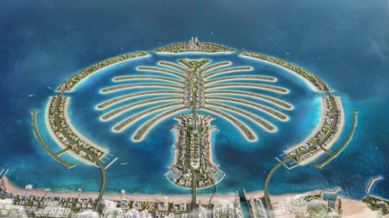 مخطط تطوير مشروع نخلة جبل علي