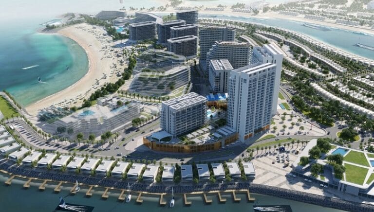 تصميم مشروع كيب حياة في ميناء العرب برأس الخيمة