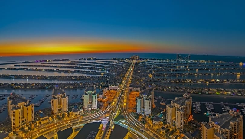 سجلت عقارات نخلة جميرا  صفقات بيع قياسية خلال 2023