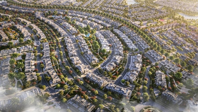 تصميم مشروع مدن الرنيم في دبي