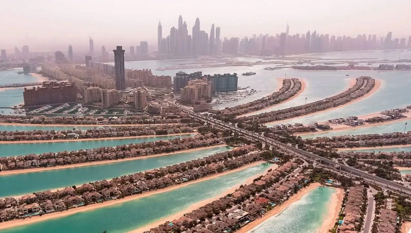 نخلة جميرا تسجل اليوم رابع أكبر صفقة لأرض في دبي