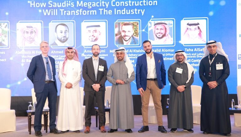 خلال الدورة السابقة لمؤتمرتكنولوجيا البناء في المملكة العربية السعودية