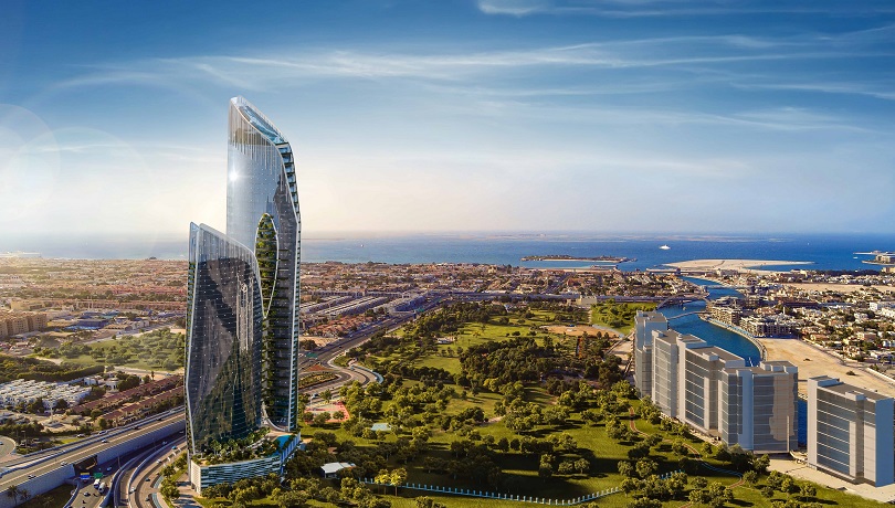 تصميم برج صفا 1 من شركة داماك العقارية