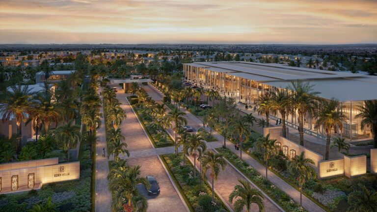 يضم مشروع إيدن هيلز 327 فيلا ويقع بالقرب من مجمع دبي هيلز