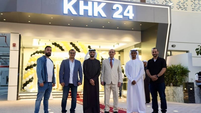 أثناء تسليم مشروع KHK24 في منطقة الورسان بدبي