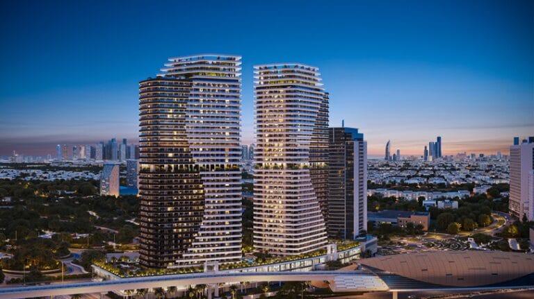 تصميم مشروع سكاي هيلز أسترا في منطقة البرشاء بدبي