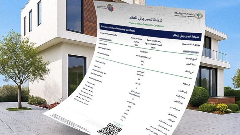 أصدرت دائرة الاراضي والاملاك في دبي أول ملكية جزئية مرمّزة في العالم في مايو 2025