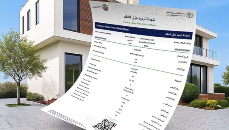 أصدرت دائرة الاراضي والاملاك في دبي أول ملكية جزئية مرمّزة في العالم في مايو 2025