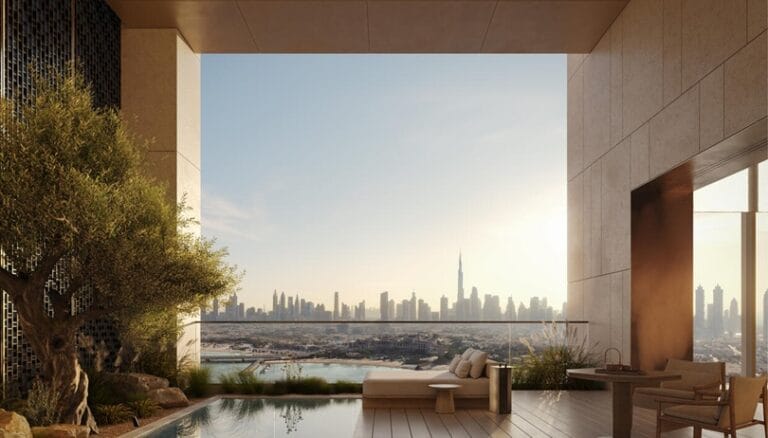 تقع ثالث أغلى شقة في دبي في مشروع أمان ريزيدنسز دبي Aman Residences Dubai
