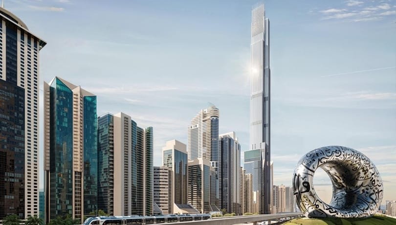 تبدأ  أسعار الشقق في مشروع برج عزيزي في دبي من 1.35 مليون دولار