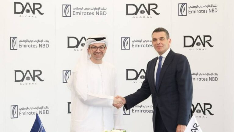 الإمارات دبي الوطني ينجح في إتمام تمويل مشترك بـ250 مليون دولار لدار جلوبال