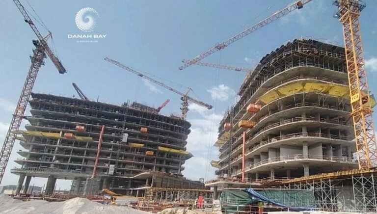 يضم مشروع دانه بيى مرافق سكنية وفندقية وترفيهية في جزيرة المرجان