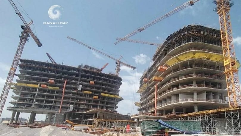 يضم مشروع دانه بيى مرافق سكنية وفندقية وترفيهية في جزيرة المرجان