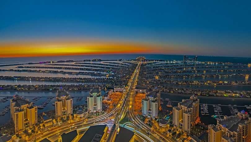 نخلة جميرا من أرقى المناطق السكني وأشهر الوجهات السياحية في دبي