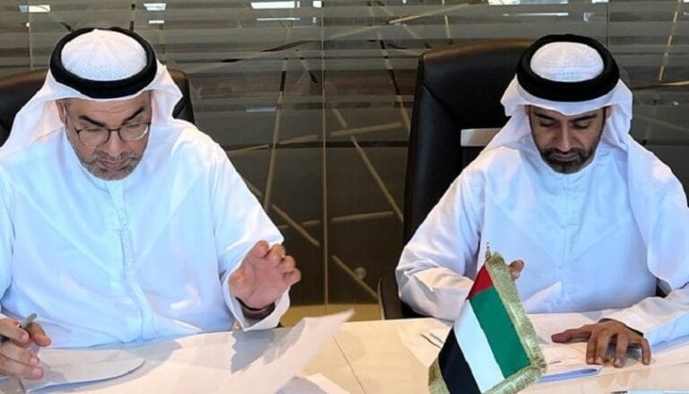 خلال توقيع الاتفاقية بين مجلس الإمارات للأبنية الخضراء و بلدية رأس الخيمة