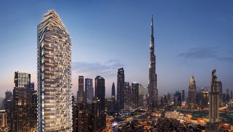 يقع مشروع W Residences  في منطقة وسط مدينة دبي