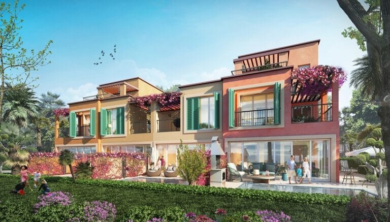 يمتد داماك لاجونز على مساحة إجمالية تقدر بنحو 48 مليون قدم مربعة