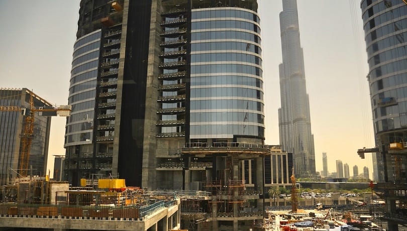 11.4 % نمو عدد المباني قيد الانشاء في دبي العام الماضي مقارنة بـ 2021