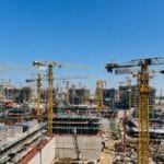 تقدم الإنشاءات في مشروع عزيزي فينيس بدبي