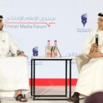 محمد العبار متحدثاً في منتدى الإعلام الإماراتي