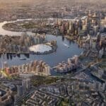 تصميم مشروع ثايمسايد ويست Thameside West الذي تطوره شركة أراد في لندن