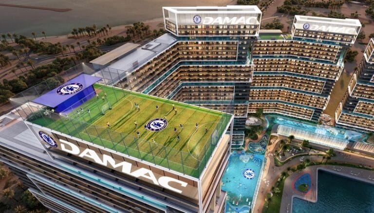 6 أبراج في مشروع تشيلسي ريزيدنسز من داماك في مدينة دبي الملاحية تضم 1,400 شقة