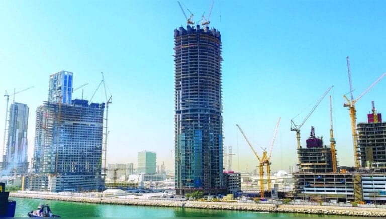 برج هاربور لايتس Harbour Lights في مدينة دبي الملاحية
