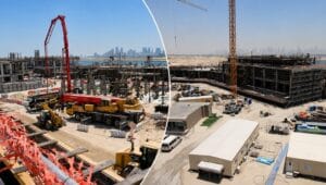 تقدم أعمال بناء مشروعي "ريكسوس" و"باي فيلاز" في جزر دبي