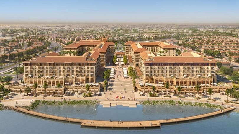تصميم مجمع الحمراء في مشروع بلووم ليفينج السكني بأبوظبي تصميم مجمع الحمراء في مشروع بلووم ليفينج السكني بأبوظبي