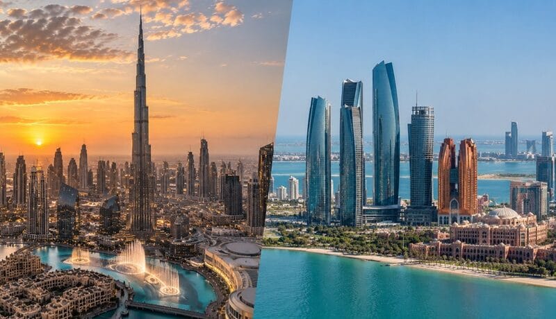 دبي وأبوظبي تسجلان تقدماً لافتاً ضمن الأسواق العقارية العالمية في مؤشر جيه إل إل للشفافية العقارية 2026. دبي وأبوظبي تسجلان تقدماً لافتاً ضمن الأسواق العقارية العالمية في مؤشر جيه إل إل للشفافية العقارية 2026.
