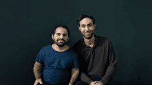 جاد أنطون، الشريك المؤسس والرئيس التنفيذي لشركة هسبي، وزياد نصار، الشريك المؤسس ونائب الرئيس التنفيذي لشركة هسبي.