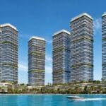 مشروع «لينار» يضم خمسة أبراج سكنية على الواجهة البحرية في منطقة الممزر بالشارقة.