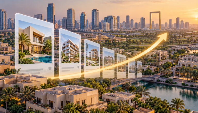 إعلانات إعادة بيع العقارات السكنية الجاهزة في دبي ترتفع بأكثر من 150%
